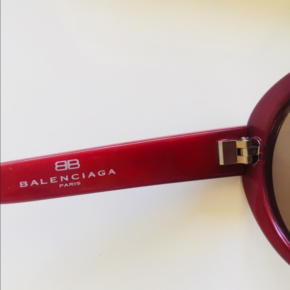 BALENCIAGA Vintage sunglasses Never used Flawless - Picture 7 of 8